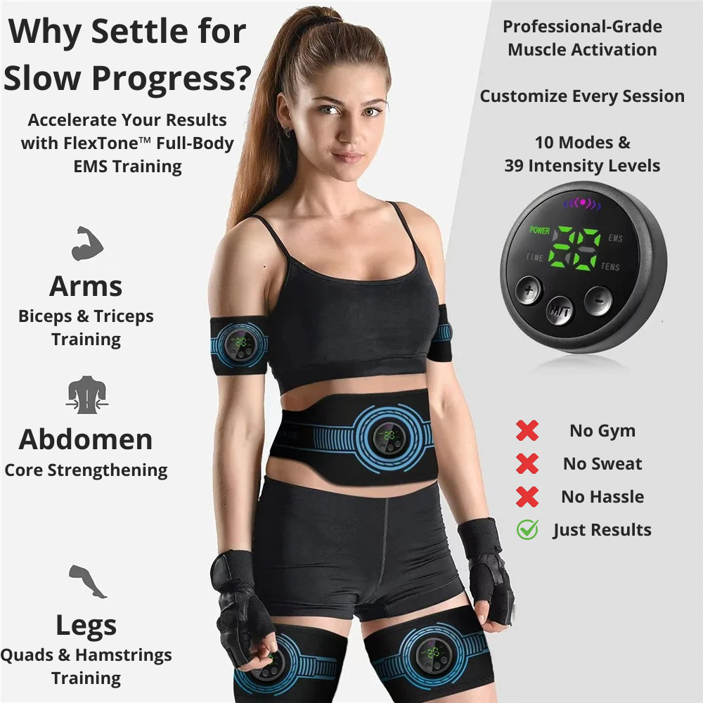 FlexTone™ EMS Muscle Massage Trainer