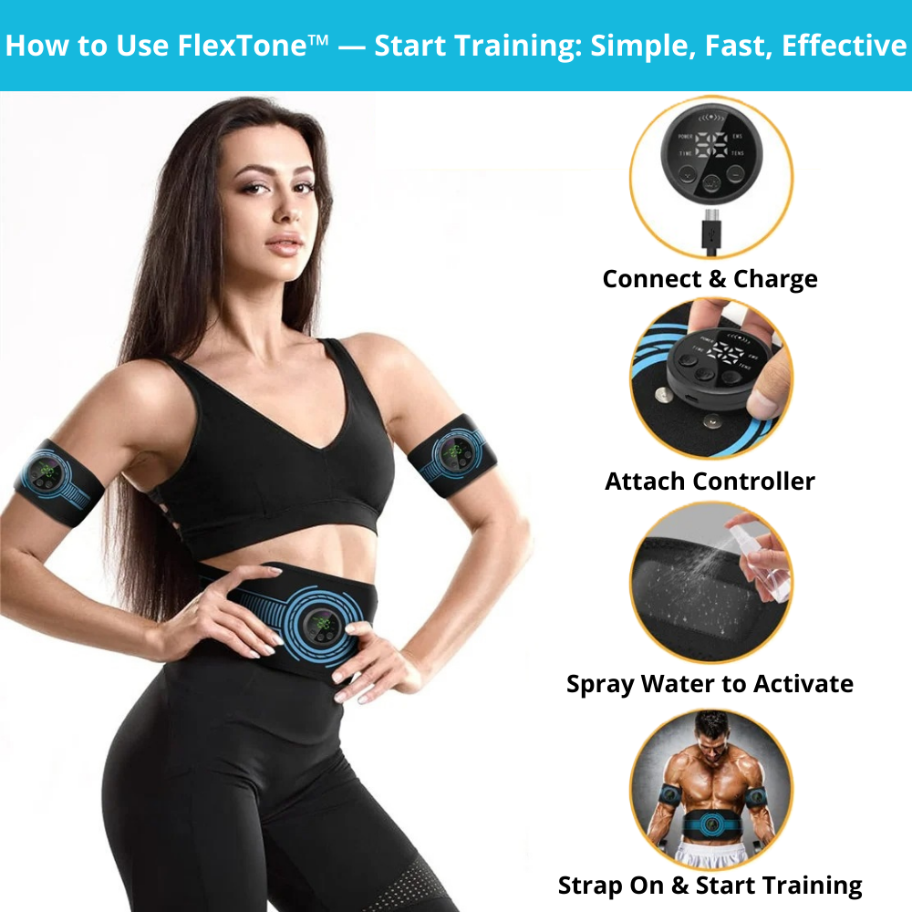 FlexTone™ EMS Muscle Massage Trainer